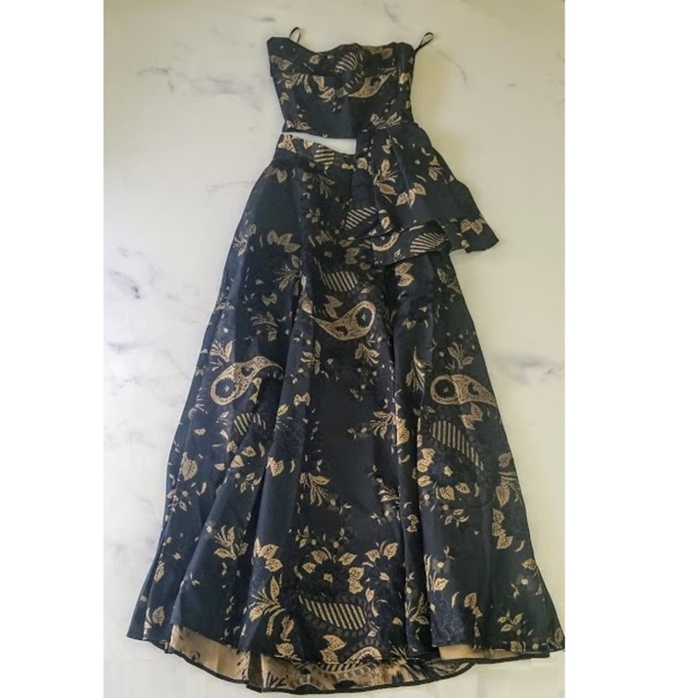 *SOLD* Lena Hoschek Pavlova Two-Piece Corset Gown Dress - Picture 8 of 13